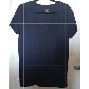 Merona navy blue short-sleeve tee